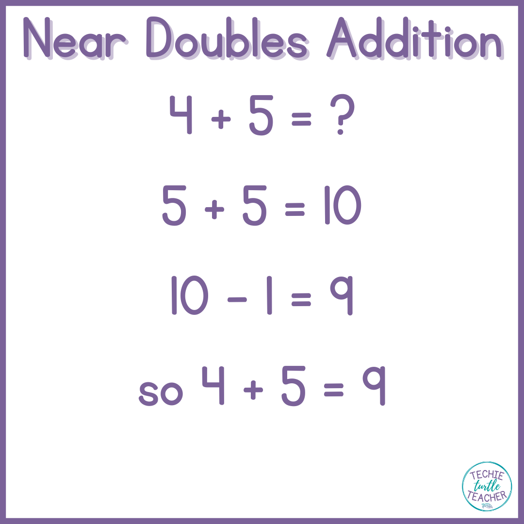 near doubles addition