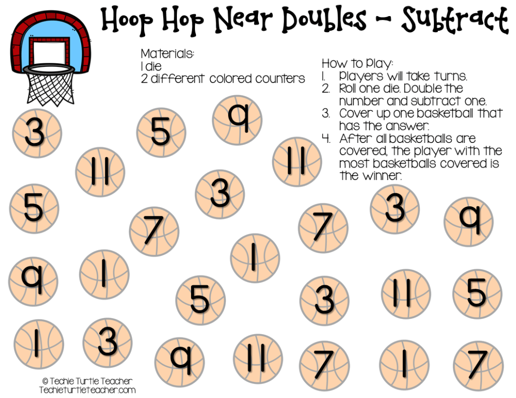 using doubles addition strategy