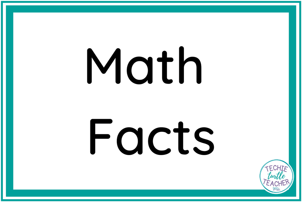 Math Facts: Simple Ways to Improve Math Fact Fluency