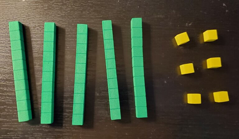 Use Base Ten Blocks for Subtraction without Regrouping