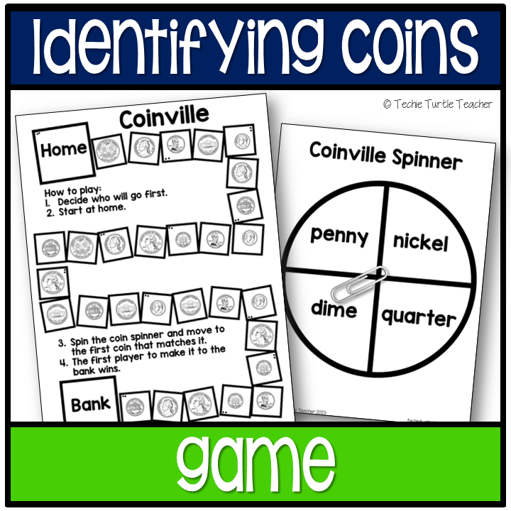 Identifying Coins Game - Coinville
