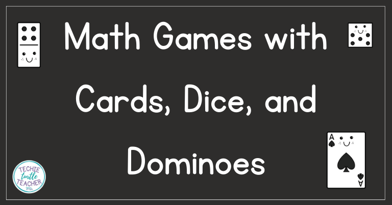 Math Games with Cards, Dice, and Dominoes