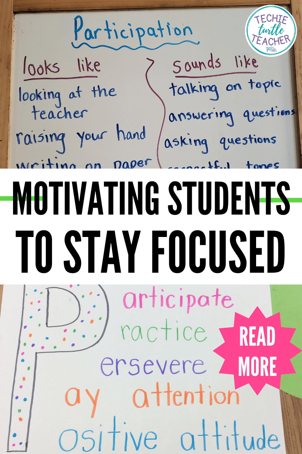 motivating students to stay focused pinterest pin