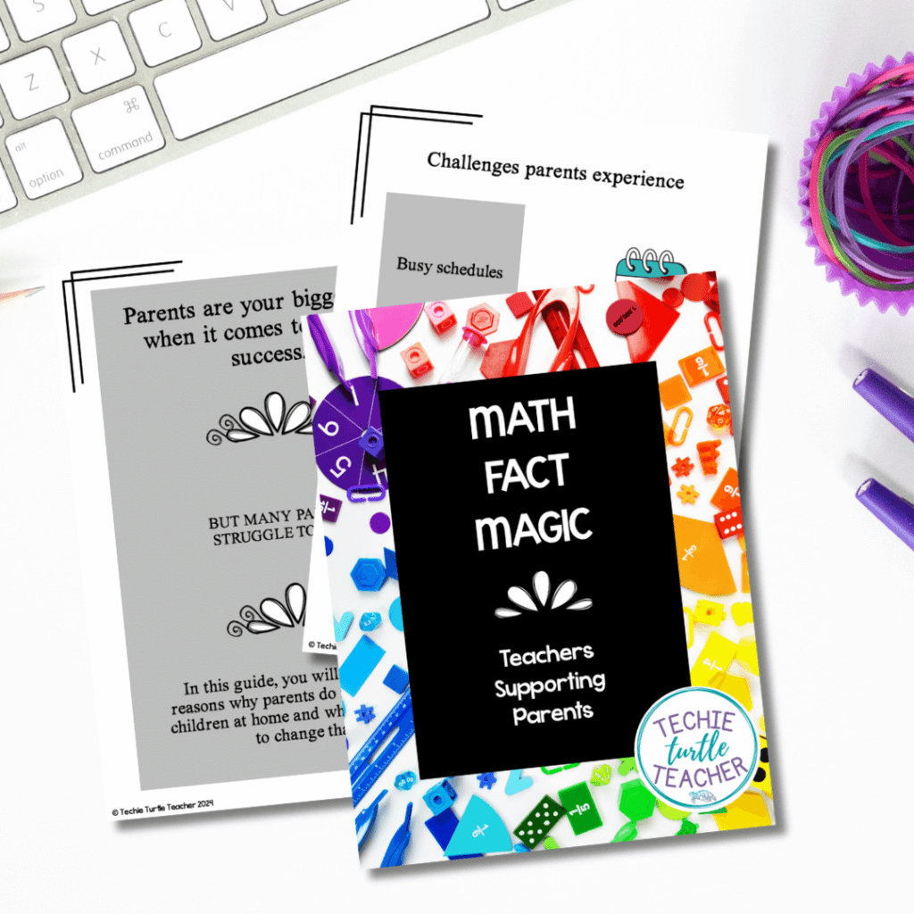 Math Fact Magic: Teachers Supporting Parents Guide