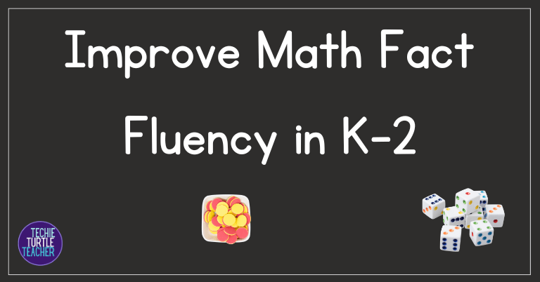 improve math fact fluency in K-2