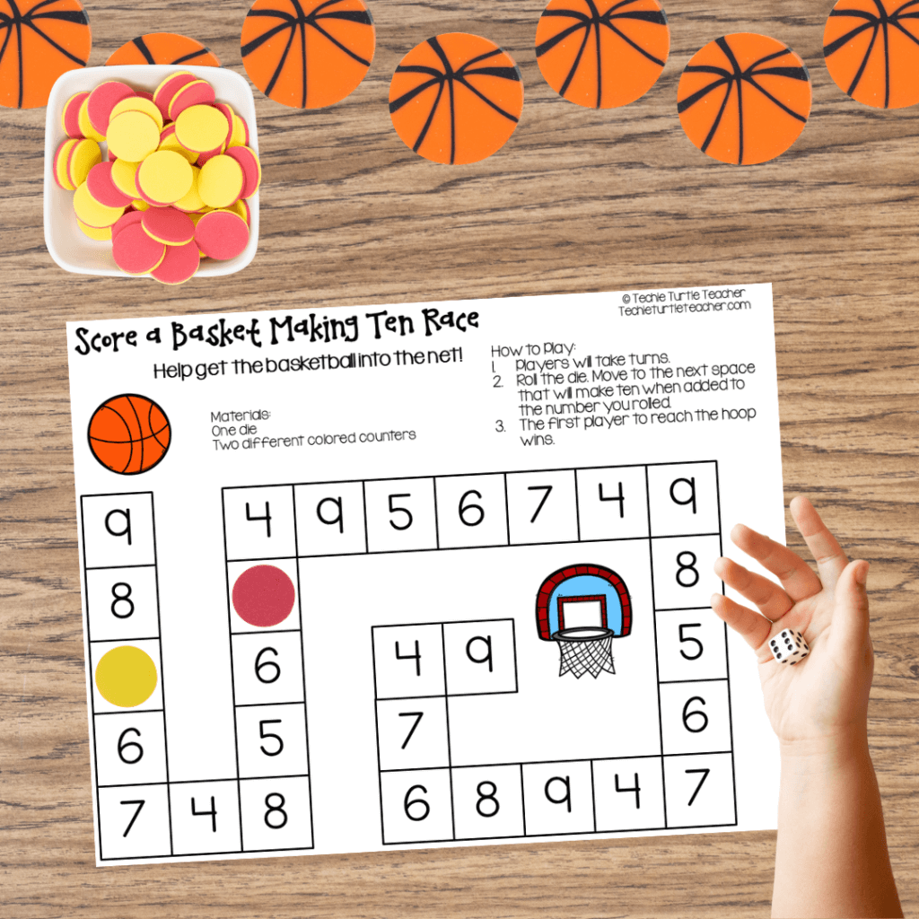 making ten basketball race