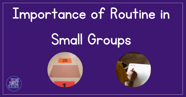 small group math routines