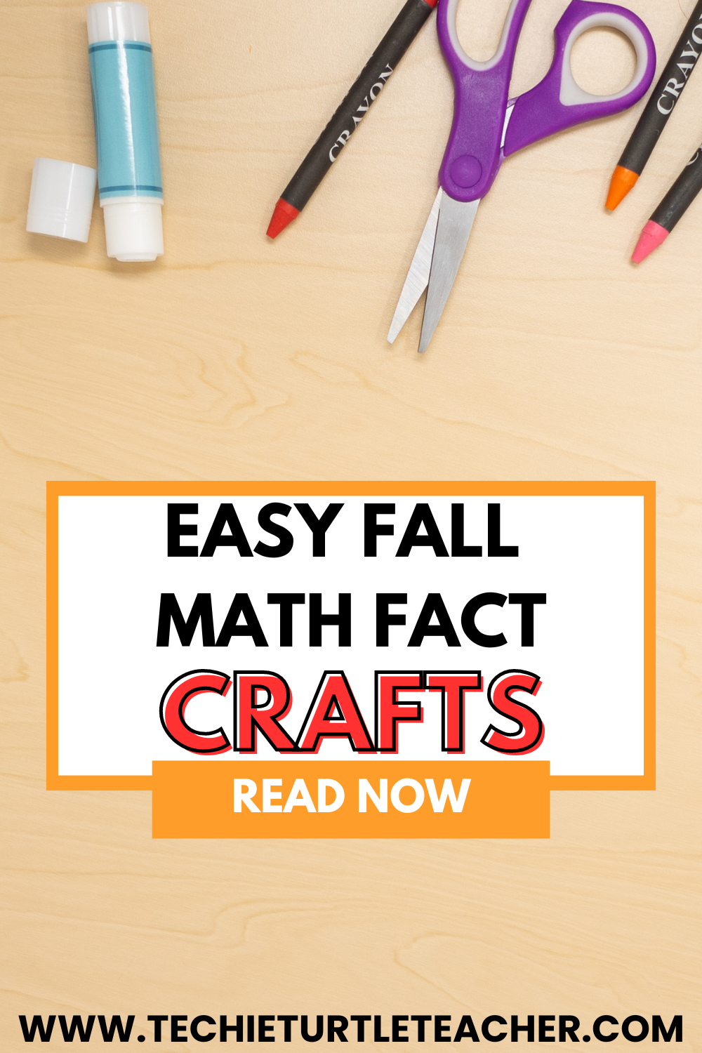 Easy Fall Math Fact Crafts Pinterest Pin