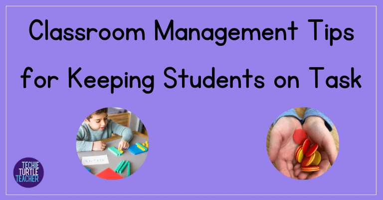 classroom management tips for keeping students on task (managing math centers)