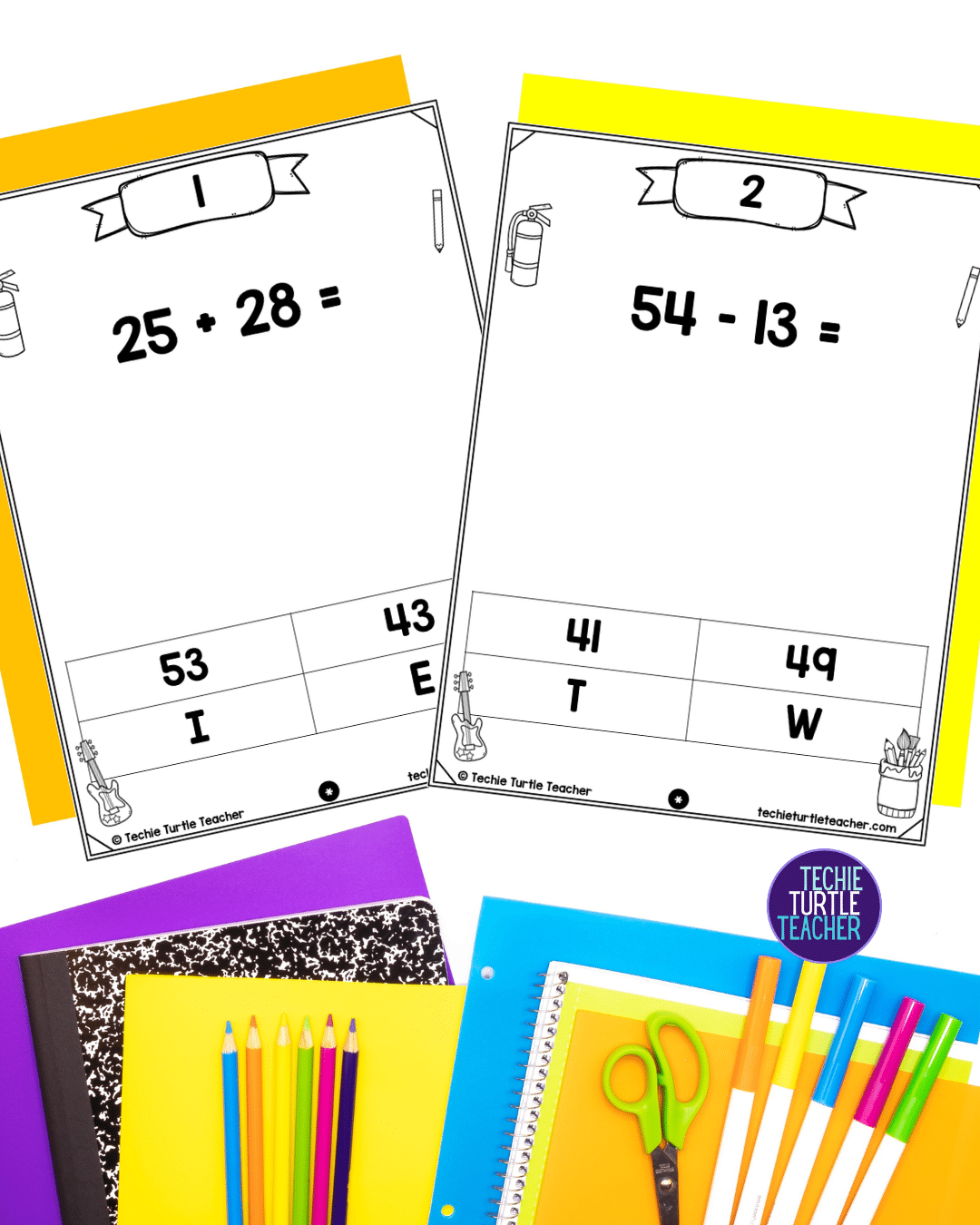 Task Card Examples Math Task Cards for Primary Math: More Engaging Than Worksheets