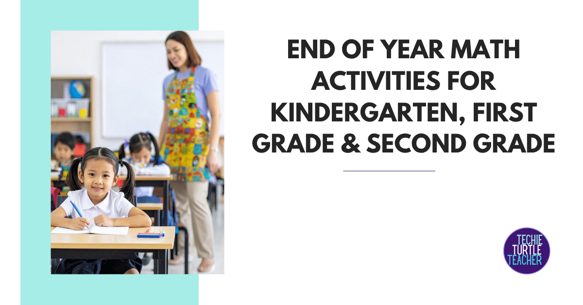 end of year math activities k-2 featured image
