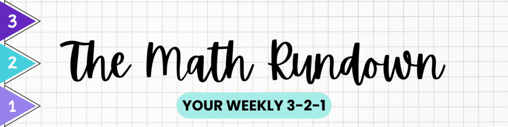 The Math Rundown - Math Tips and Tricks